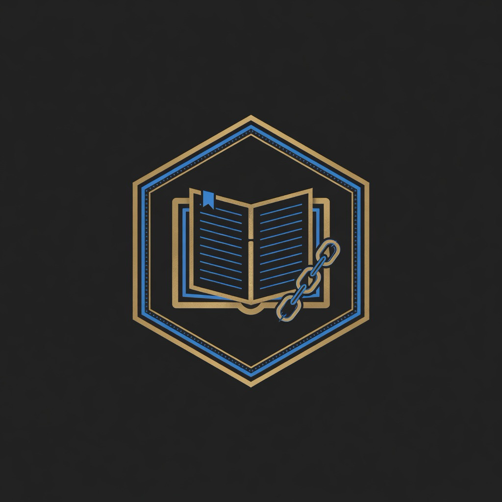 Primary logo mark on dark